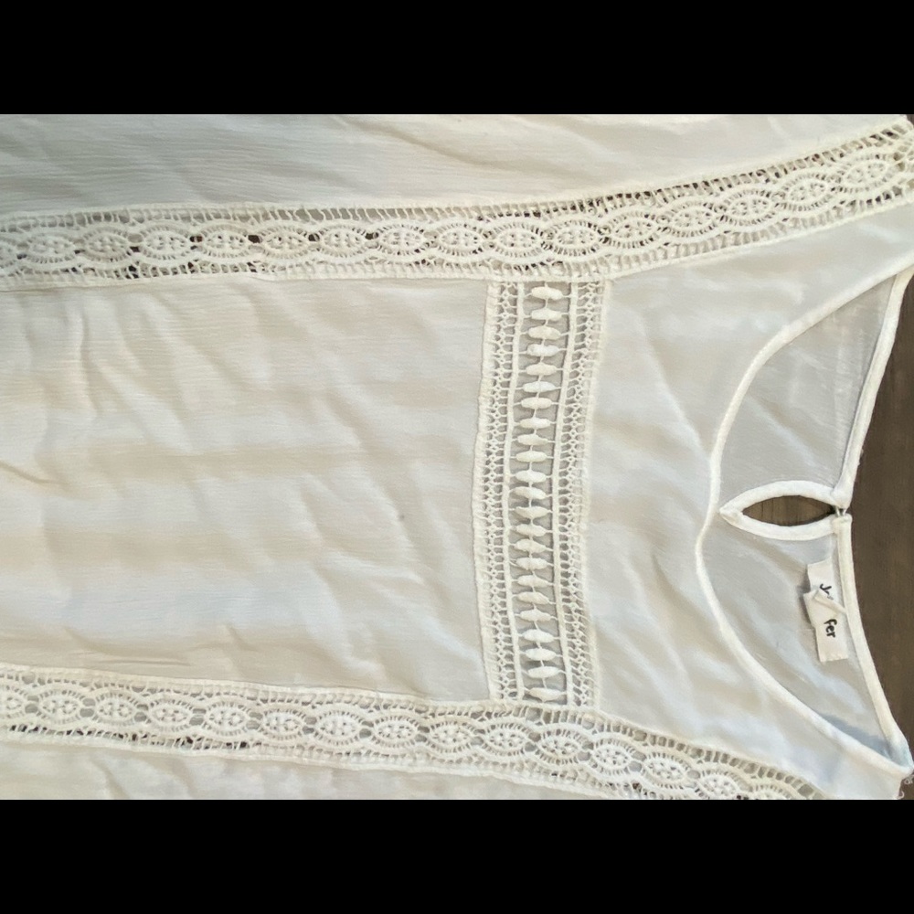 Bohemian white long sleeve
